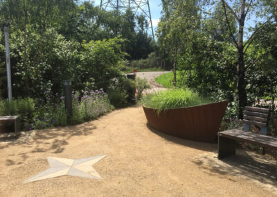 Pausenplatz an der Elbe